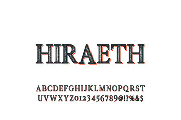 vector alphabet font, gray and green style background, typeface vector design