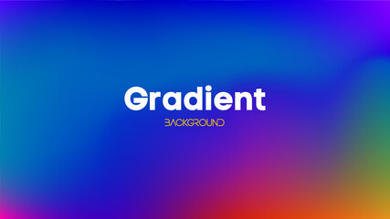 Yellow green blue magenta gradient. Gradient Abstract Vector Illustration.