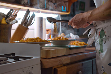 Zubereitung Italienischer Nudel, Pasta
