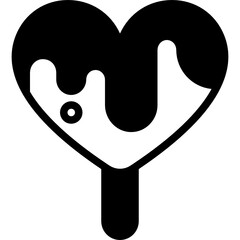 icecream solid line icon