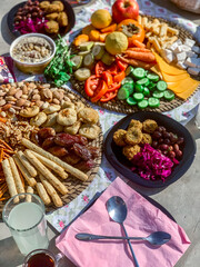 fruit and nuts
