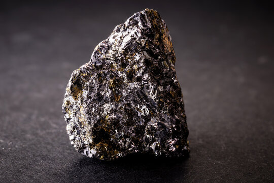 sphalerite ore (ZnS), also called blend, main source of zinc sulfide
