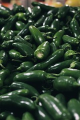 jalapeño pepper in a supermarket