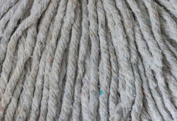 Recycled rope texture.