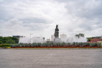 La Minerva en la Ciudad de Guadalajara Jalisco México.	