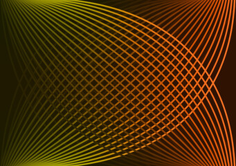 Connectivity curved line abstract colorful background 