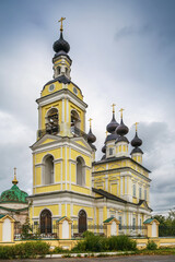 Fototapeta na wymiar Church of the Life-Giving Trinity, Plyos, Russia