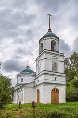 Fototapeta na wymiar Church of the Transfiguration, Plyos, Russia