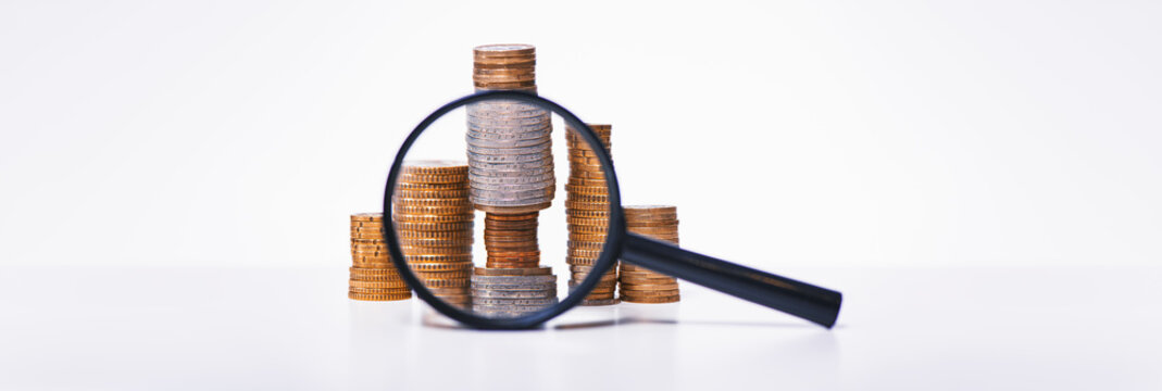 finance concept - doll points to weak point in finances