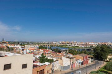 Badajoz city of extremadura,Spain