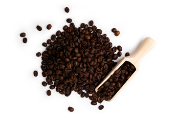 Coffee isolated on white background