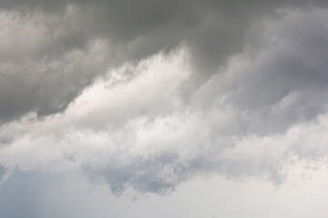Dark clouds Background. Dramatic Storm Clouds