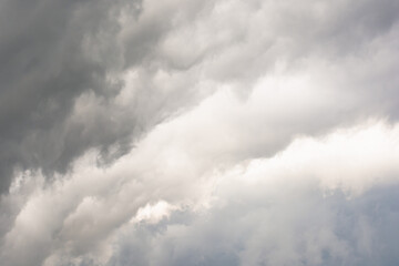 Dark clouds Background. Dramatic Storm Clouds