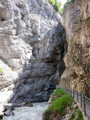 Gletscherschlucht in Grindelwald