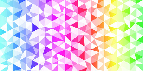 poly triangles mosaic vector Illustration