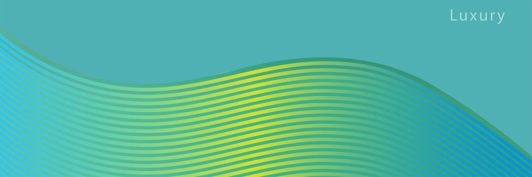 Abstract Background With Waves Light Green Color