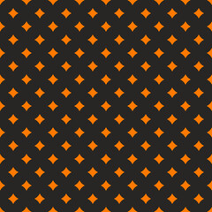 Colorful Polka Dot Seamless Pattern on Yellow Background &ndash; Retro Geometric Design