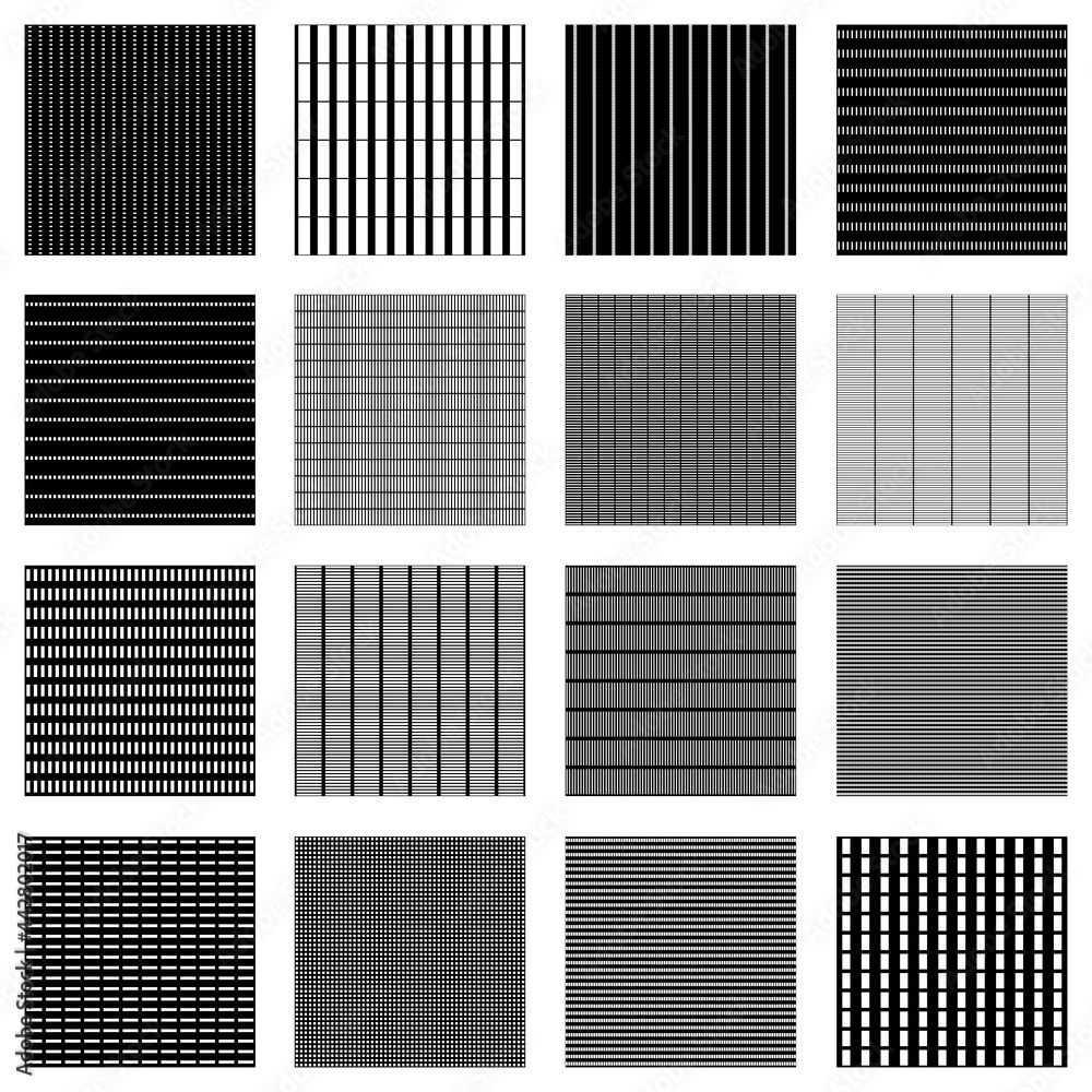 Poster abstract lines, grid, mesh stripes seamless, repeatable geometric pattern, texture