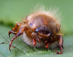 Gerippter Brachkäfer (Amphimallon solstitiale)