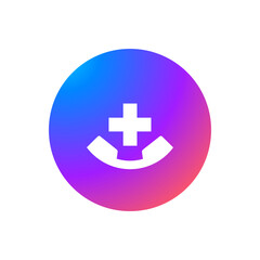 Obraz premium Emergency Number - Sticker