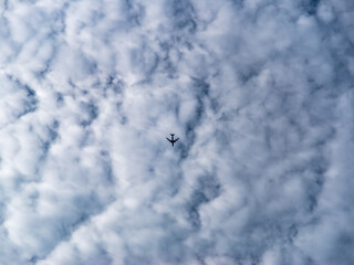 airplane in the sky