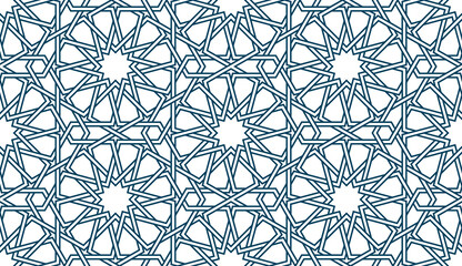 Geometric Islamic Seamless Pattern