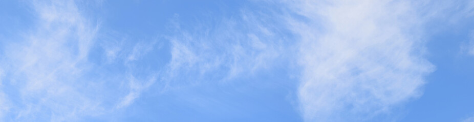 panorama fluffy sky scape ideal for backgrounds 