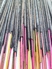 Bundle of aroma sticks for home, spa and salon