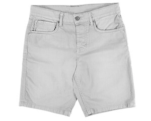 Gray denim shorts pattern, fashion