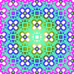 abstract background with colorful patterns. ornament for wallpapers and backgrounds.festive pattern.