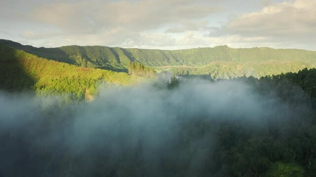Miradouro do Cerrado das Freiras viewpoint with Lagoa das Sete Cidades