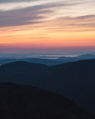 Sunrise from Spruce Mt.
