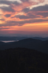 Sunrise from Spruce Mt.