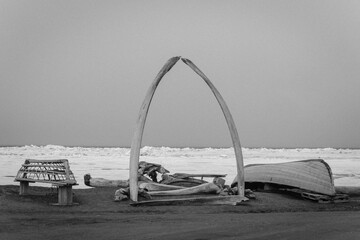The City of Utqiagvik,Barrow, North Slope Borough in the U.S. state of Alaska. Located north of the...