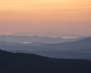 Sunrise from Spruce Mt.