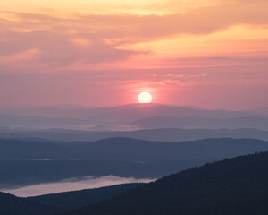 Sunrise from Spruce Mt.