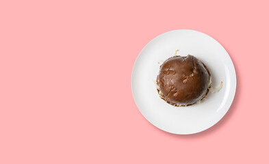 fresh meat free vegan burger, vegetarian healthy lifestyle