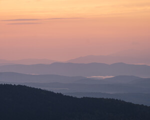 Sunrise from Spruce Mt.