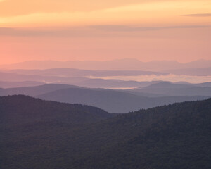 Sunrise from Spruce Mt.