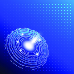 abstract blue background