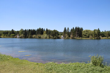 Blue On The Lake, William Hawrelak Park, Edmonton, Alberta