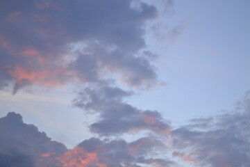 clouds in the sky