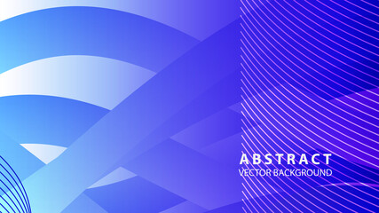 Abstract background design. gradient with geometric lines and light effect. Motion minimal concept - Vector