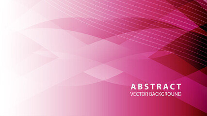 Abstract background design. gradient with geometric lines and light effect. Motion minimal concept - Vector