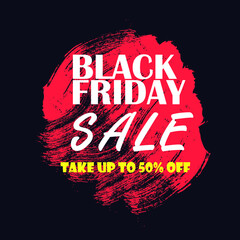 Black Friday Sales Banner and Poster Design template