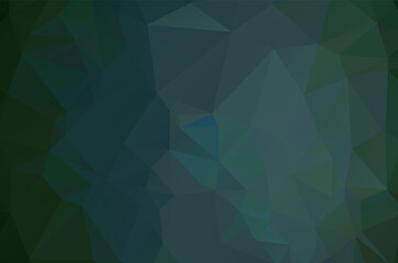 Green vivid geometric abstract bright green blurred mosaic wallpaper with triangle shapes for banner