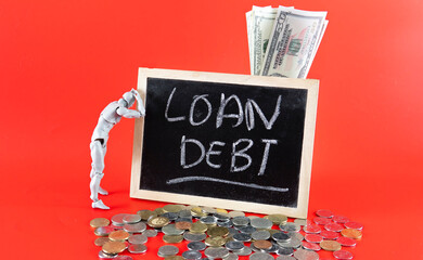 Loan Debt Concept