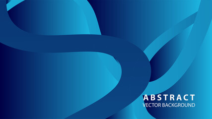 Abstract curve line wave background - vector