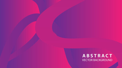 Abstract curve line wave background - vector