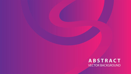 Abstract curve line wave background - vector